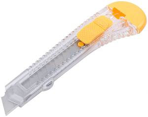 Нож технический 18 мм пластиковый FIT