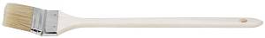 Кисть радиаторная, натуральная светлая щетина, деревянная ручка 3" (75 мм) FIT