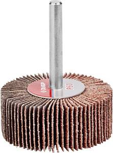 Круг шлифовальный ЗУБР "МАСТЕР" веерный лепестковый, на шпильке, тип КЛО, зерно-электрокорунд нормальный, P60, 20х50мм 36601-060