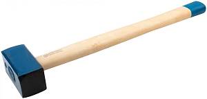 Кувалда кованая в сборе, деревянная эргономичная ручка 6,5 кг Российское пр-во