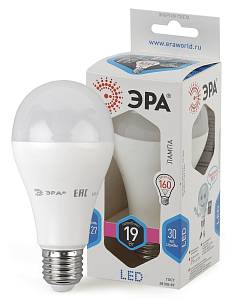 Лампочка светодиодная ЭРА STD LED A65-19W-840-E27 E27 / Е27 19Вт груша нейтральный белый свeт
