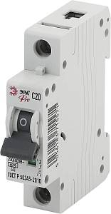 Автоматический выключатель ЭРА PRO NO-901-51 ВА47-63 1P 20А кривая C