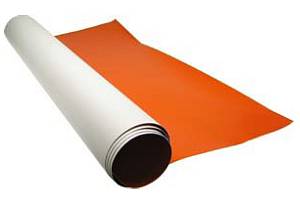 Пленка отражательная оранжевая (тонкая) 600х1200mm, материал: алюминиевая фольга