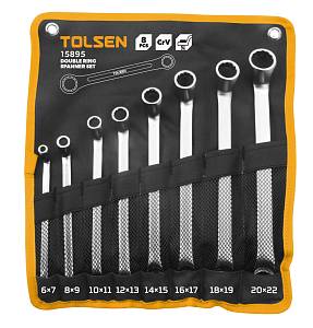 Набор накидных ключей, 6-22 мм, 8 предметов TOLSEN TT15895