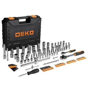 Профессиональный набор инструментов для авто DEKO DKAT121 в чемодане (121 предмет) 065-0911