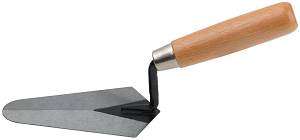 Кельма бетонщика, инструментальная сталь, деревянная ручка 160 мм MOS