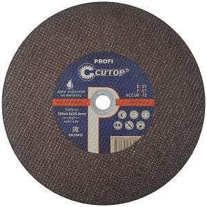 Профессиональный диск отрезной по металлу Т41-355 х 4,0 х 25,4 мм, Cutop Profi