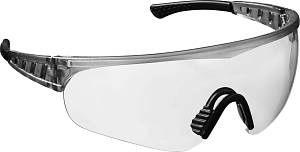STAYER PRO-X, открытого типа, прозрачные, широкая монолинза, защитные очки, Professional (2-110431)