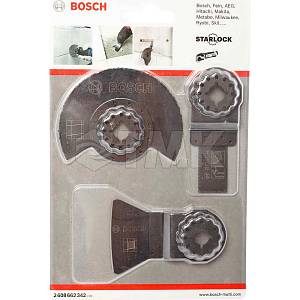 Набор полотен Bosch 3шт для МФИ по плитке (342) Bosch (Оснастка)