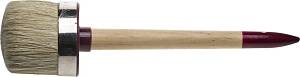 ЗУБР УНИВЕРСАЛ, 70 мм, светлая натуральная щетина, деревянная ручка, все виды ЛКМ, круглая кисть (01501-70)