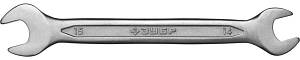 Рожковый гаечный ключ 14 x 15 мм, ЗУБР 27010-14-15